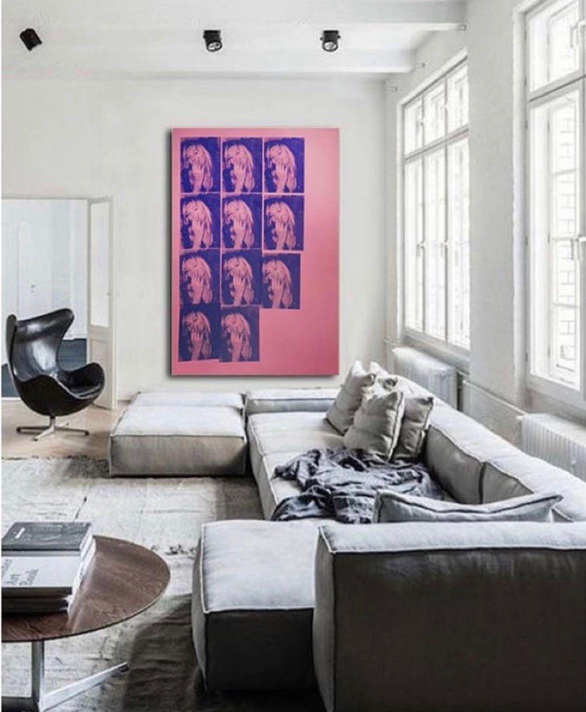 Kate Moss Large Silk screenprints - commissions welcomed