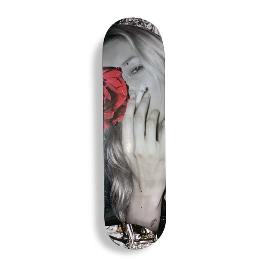 Stiegler X Broadhurst Kate Moss - English Rose Skateboard Deck